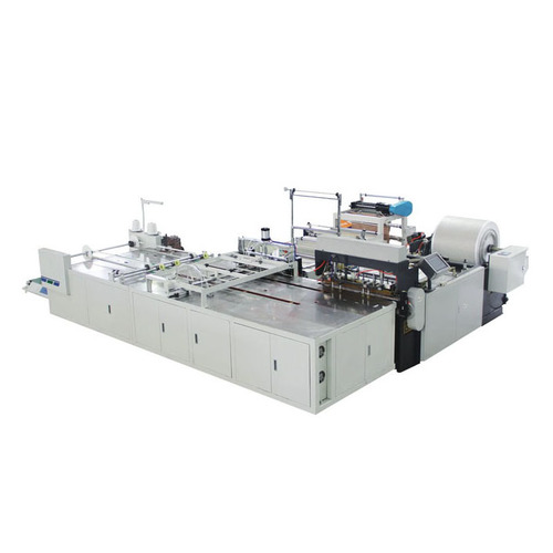 Automatic PP woven liner bag inserting bottom sewing machine